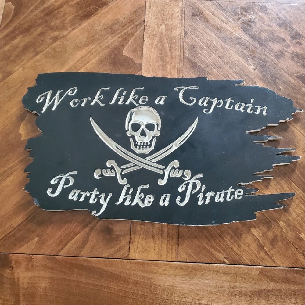 Captain Pirate Sign